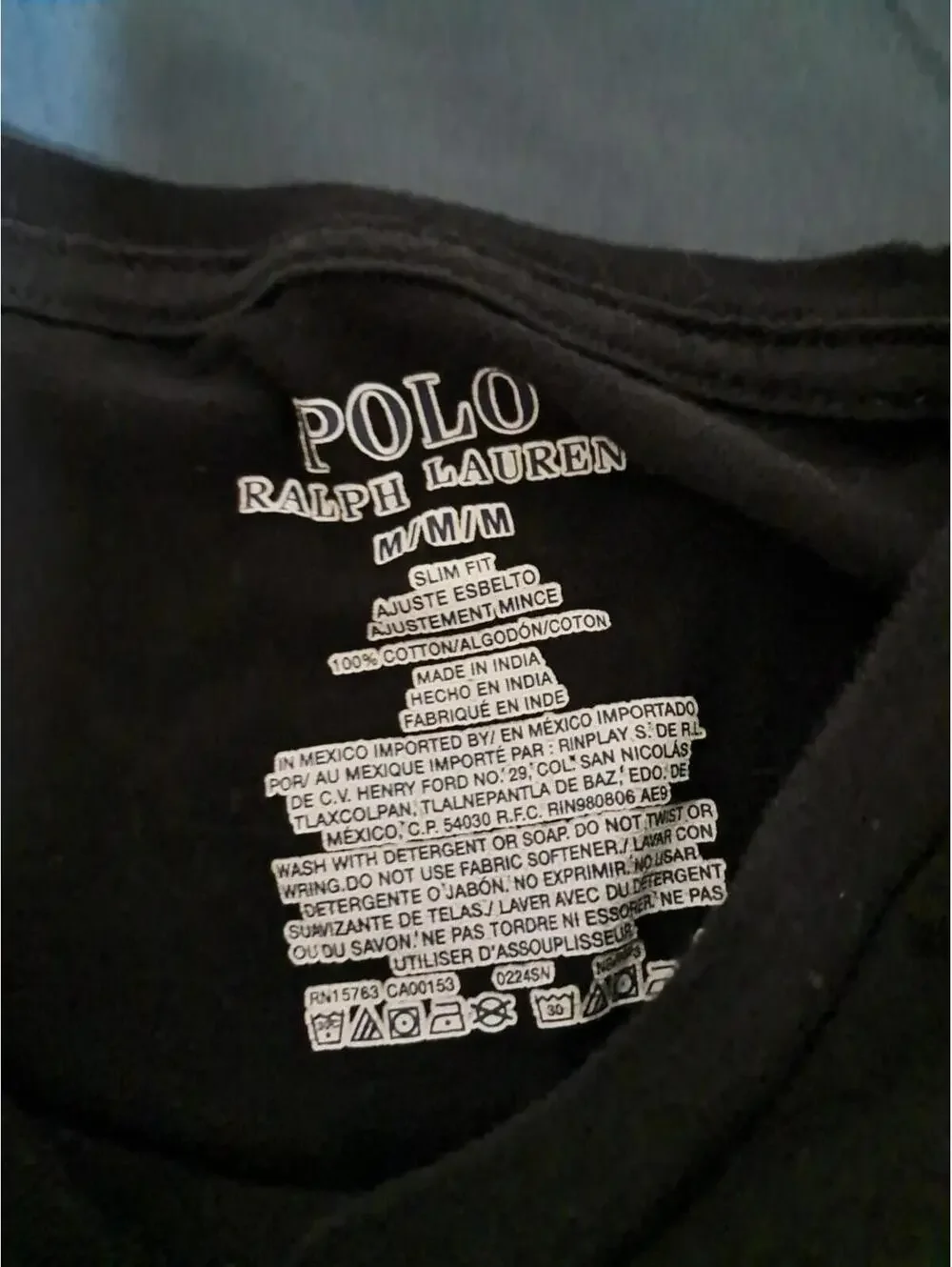 Polo Ralph Lauren‎ Men'ssize M Polo Slim Fit Cotton Short Sleeve Tshirt